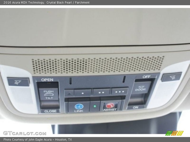 Crystal Black Pearl / Parchment 2016 Acura MDX Technology
