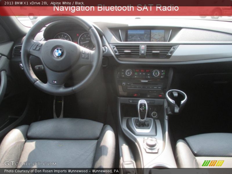 Alpine White / Black 2013 BMW X1 xDrive 28i