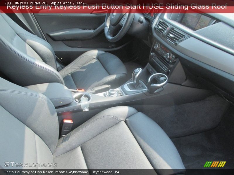 Alpine White / Black 2013 BMW X1 xDrive 28i
