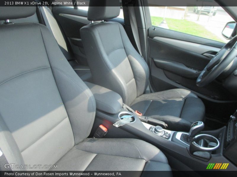 Alpine White / Black 2013 BMW X1 xDrive 28i