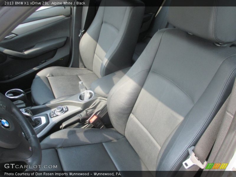 Alpine White / Black 2013 BMW X1 xDrive 28i
