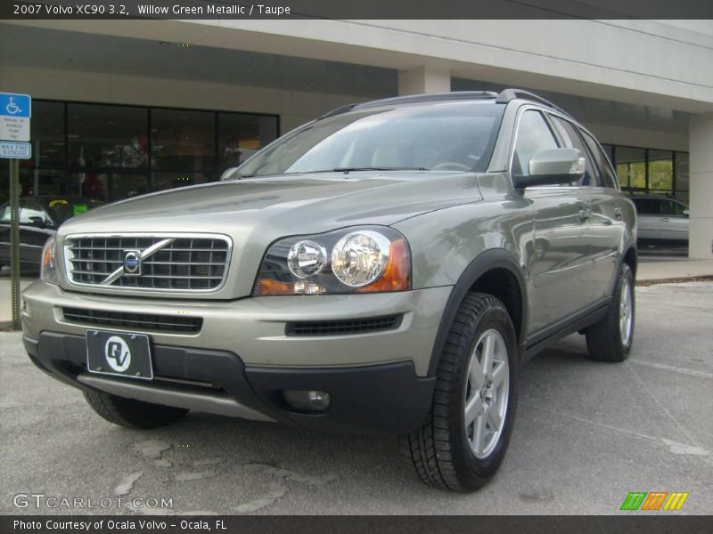 Willow Green Metallic / Taupe 2007 Volvo XC90 3.2