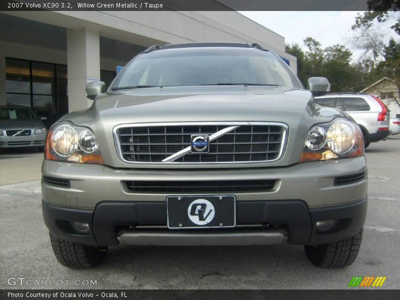 Willow Green Metallic / Taupe 2007 Volvo XC90 3.2