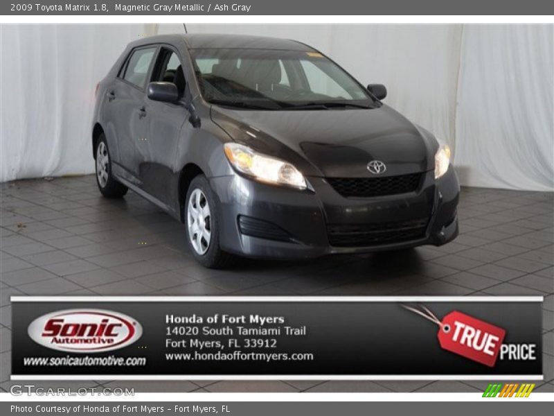 Magnetic Gray Metallic / Ash Gray 2009 Toyota Matrix 1.8