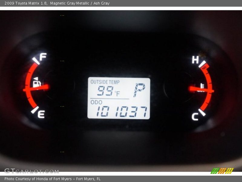 Magnetic Gray Metallic / Ash Gray 2009 Toyota Matrix 1.8