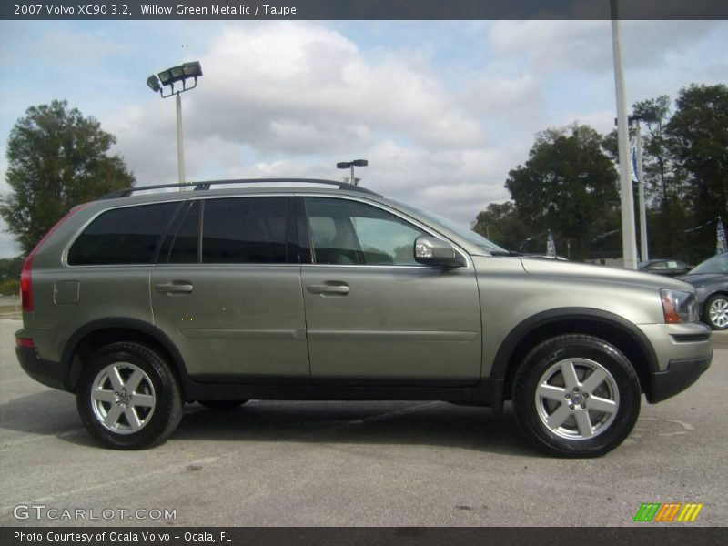 Willow Green Metallic / Taupe 2007 Volvo XC90 3.2