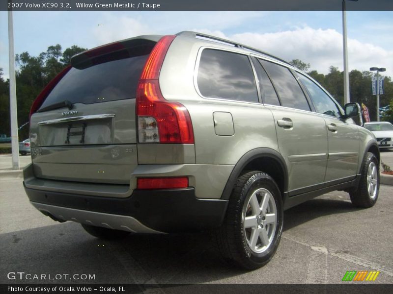 Willow Green Metallic / Taupe 2007 Volvo XC90 3.2