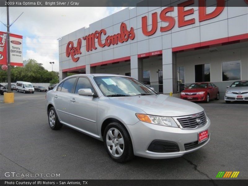 Bright Silver / Gray 2009 Kia Optima EX