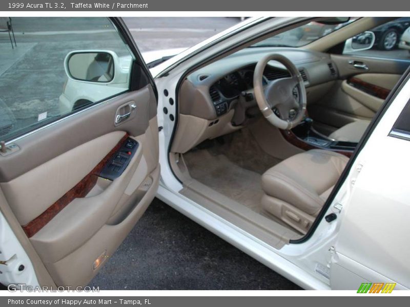 Taffeta White / Parchment 1999 Acura TL 3.2