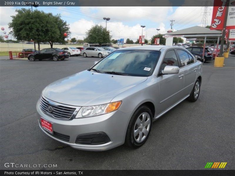 Bright Silver / Gray 2009 Kia Optima EX