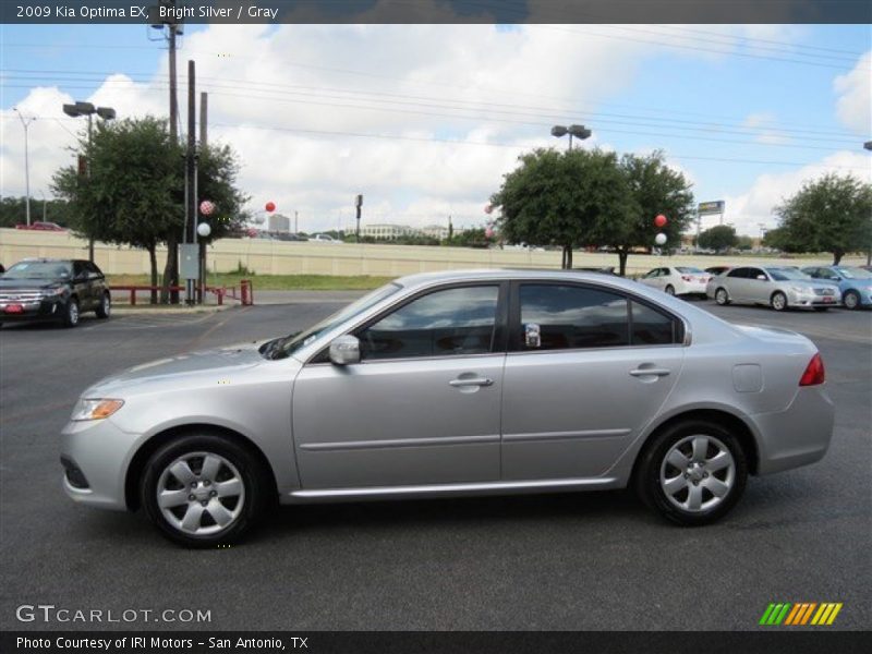 Bright Silver / Gray 2009 Kia Optima EX