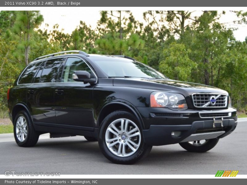 Black / Beige 2011 Volvo XC90 3.2 AWD