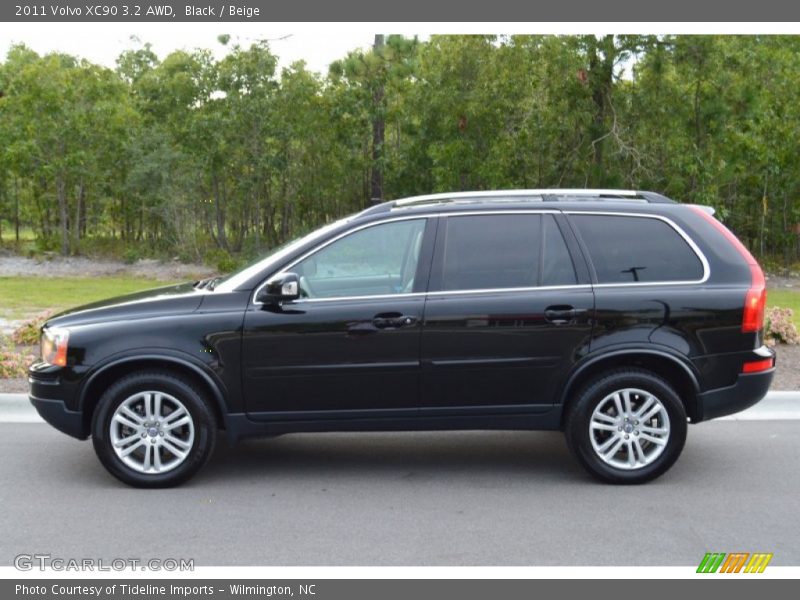 Black / Beige 2011 Volvo XC90 3.2 AWD