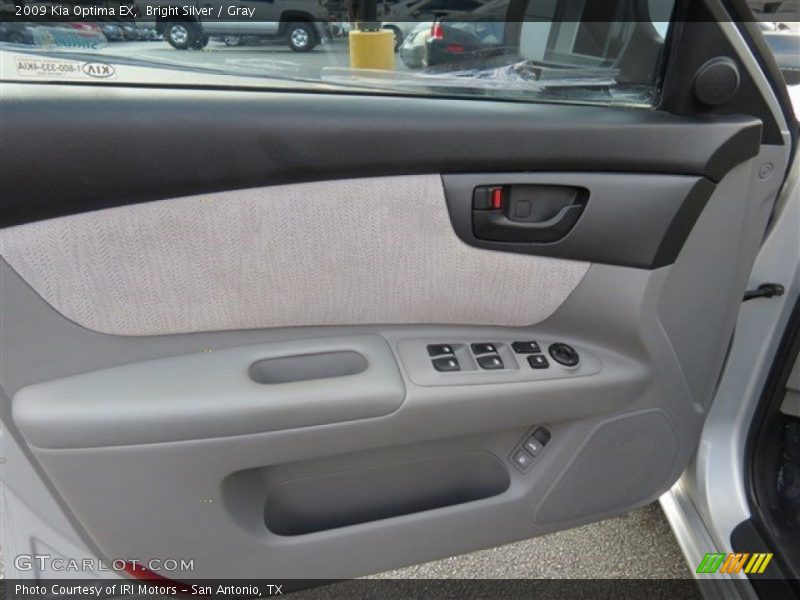 Bright Silver / Gray 2009 Kia Optima EX