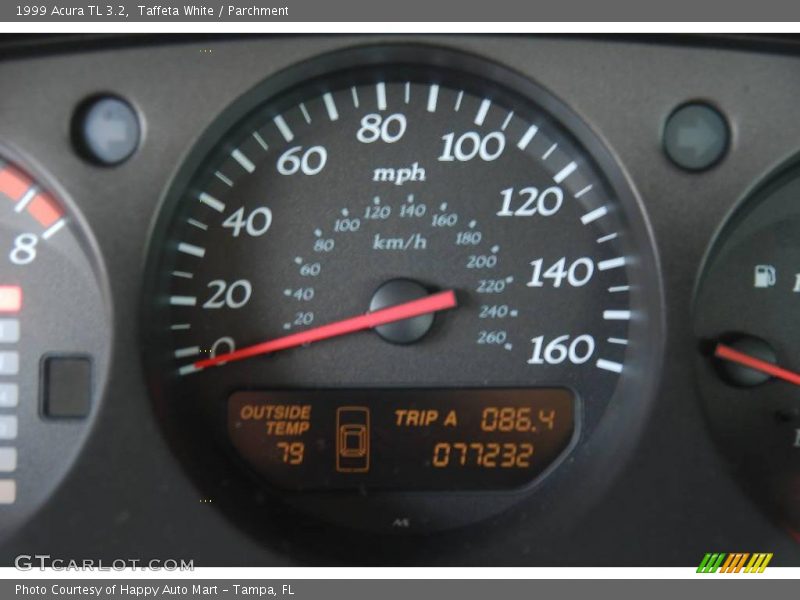 Taffeta White / Parchment 1999 Acura TL 3.2