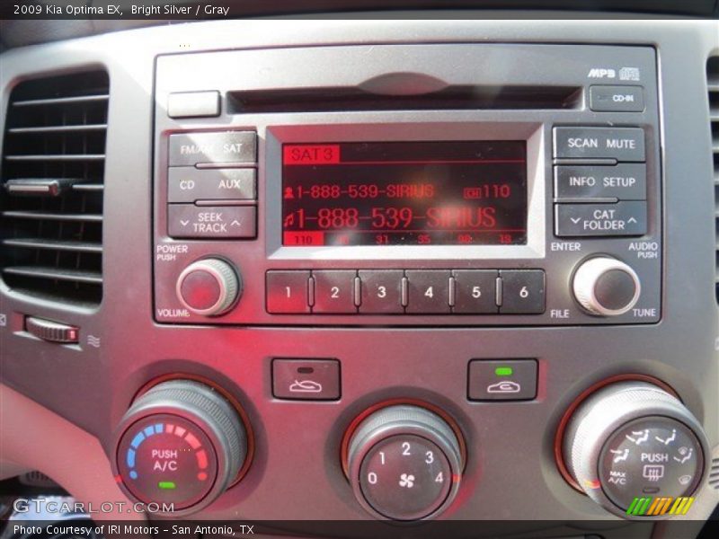 Bright Silver / Gray 2009 Kia Optima EX