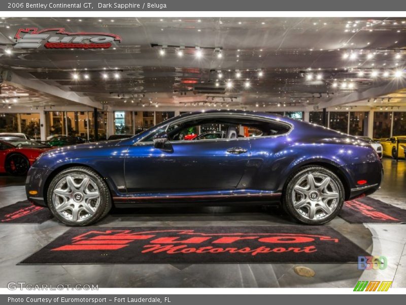 Dark Sapphire / Beluga 2006 Bentley Continental GT