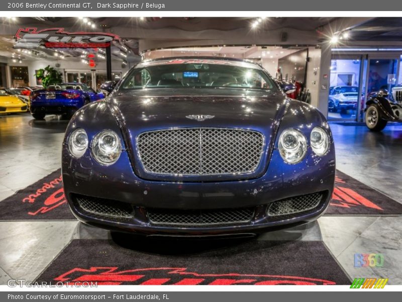 Dark Sapphire / Beluga 2006 Bentley Continental GT