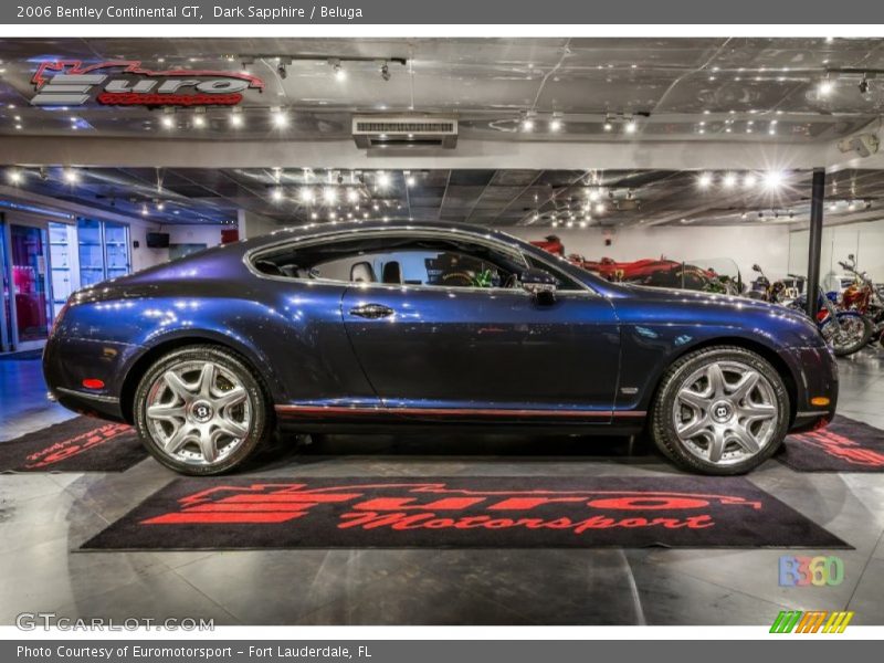 Dark Sapphire / Beluga 2006 Bentley Continental GT