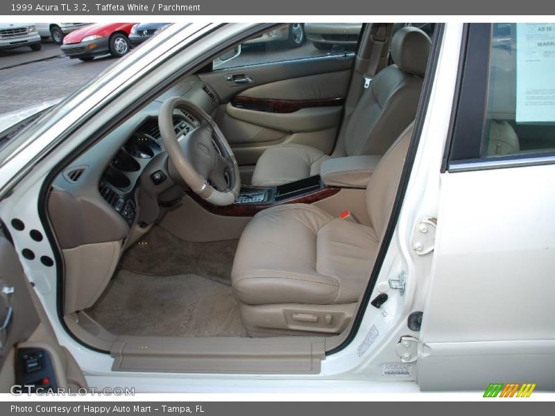 Taffeta White / Parchment 1999 Acura TL 3.2