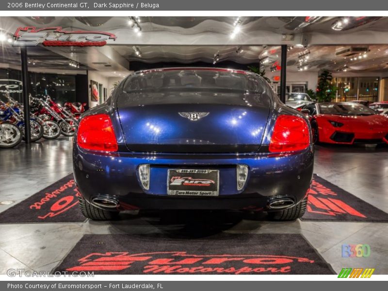 Dark Sapphire / Beluga 2006 Bentley Continental GT