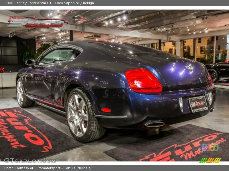 Dark Sapphire / Beluga 2006 Bentley Continental GT