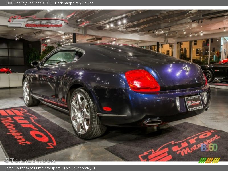 Dark Sapphire / Beluga 2006 Bentley Continental GT