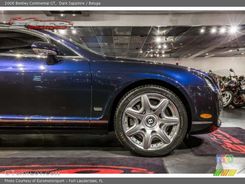 Dark Sapphire / Beluga 2006 Bentley Continental GT