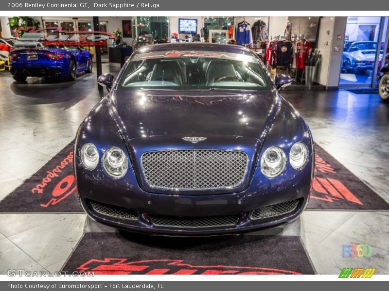 Dark Sapphire / Beluga 2006 Bentley Continental GT