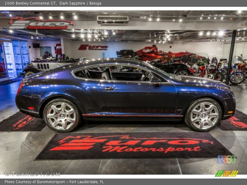Dark Sapphire / Beluga 2006 Bentley Continental GT