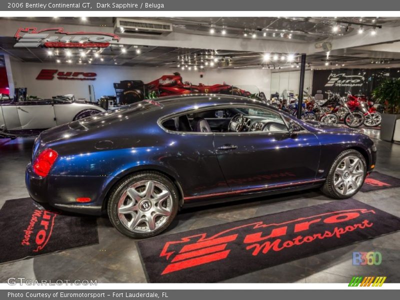 Dark Sapphire / Beluga 2006 Bentley Continental GT