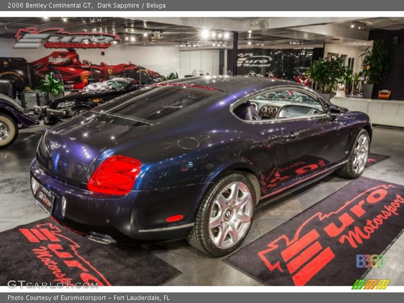 Dark Sapphire / Beluga 2006 Bentley Continental GT