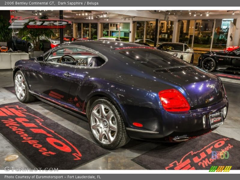 Dark Sapphire / Beluga 2006 Bentley Continental GT