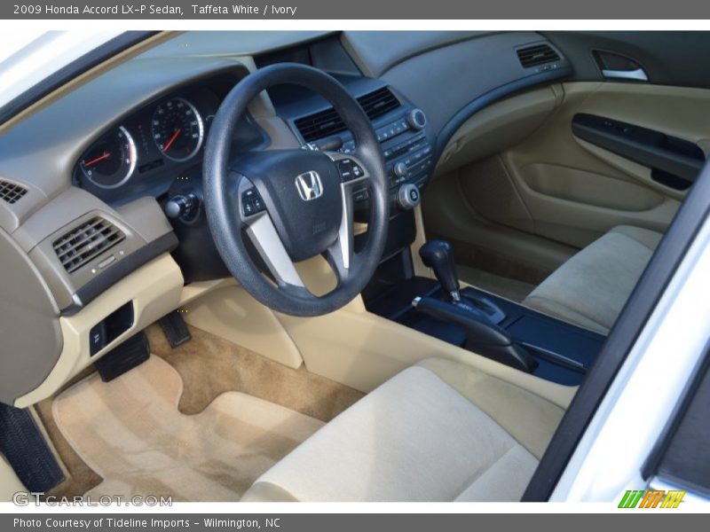 Taffeta White / Ivory 2009 Honda Accord LX-P Sedan