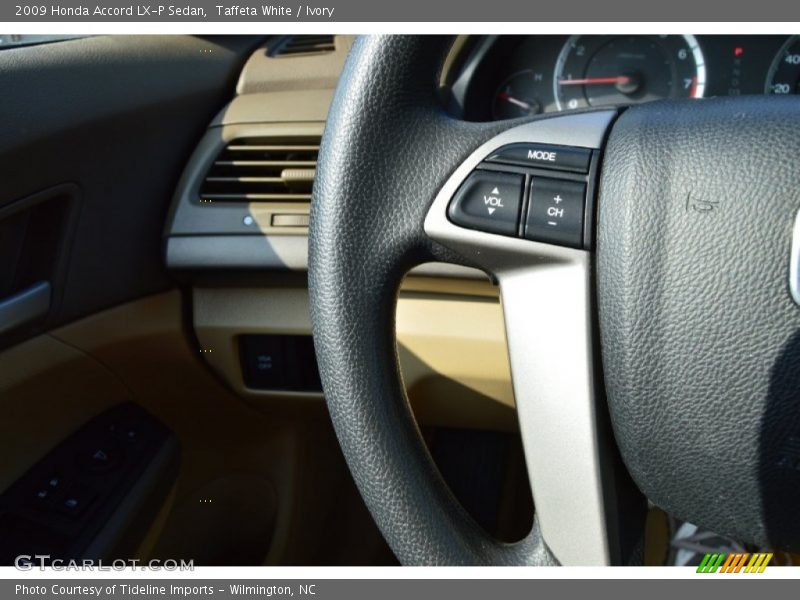 Taffeta White / Ivory 2009 Honda Accord LX-P Sedan