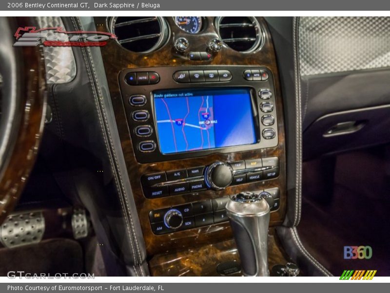 Dark Sapphire / Beluga 2006 Bentley Continental GT