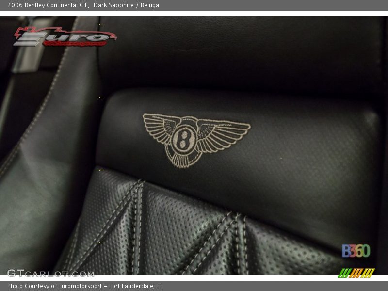 Dark Sapphire / Beluga 2006 Bentley Continental GT