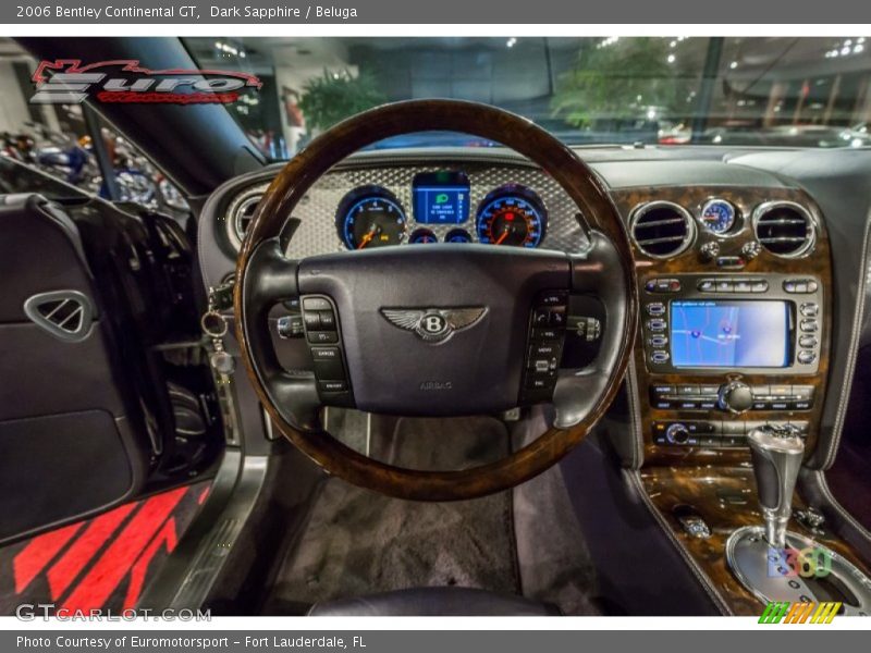 Dark Sapphire / Beluga 2006 Bentley Continental GT