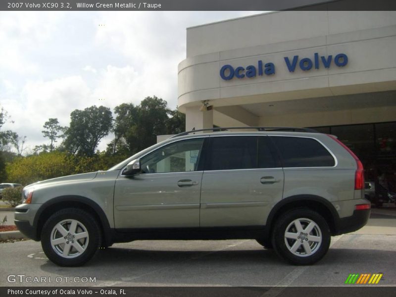 Willow Green Metallic / Taupe 2007 Volvo XC90 3.2