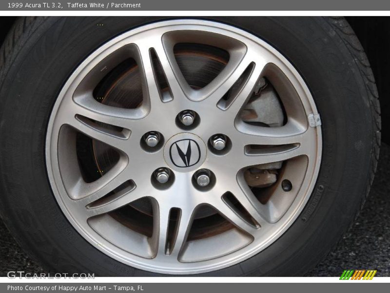 Taffeta White / Parchment 1999 Acura TL 3.2