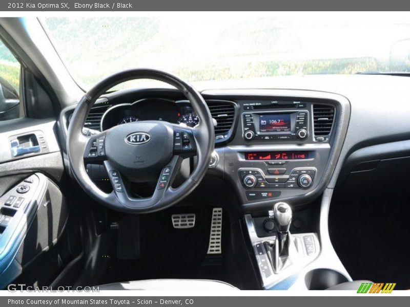 Ebony Black / Black 2012 Kia Optima SX
