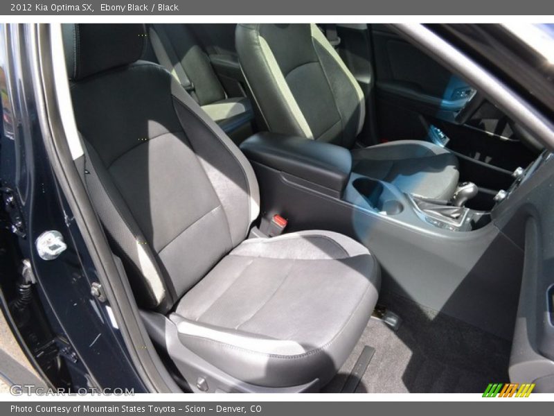 Ebony Black / Black 2012 Kia Optima SX
