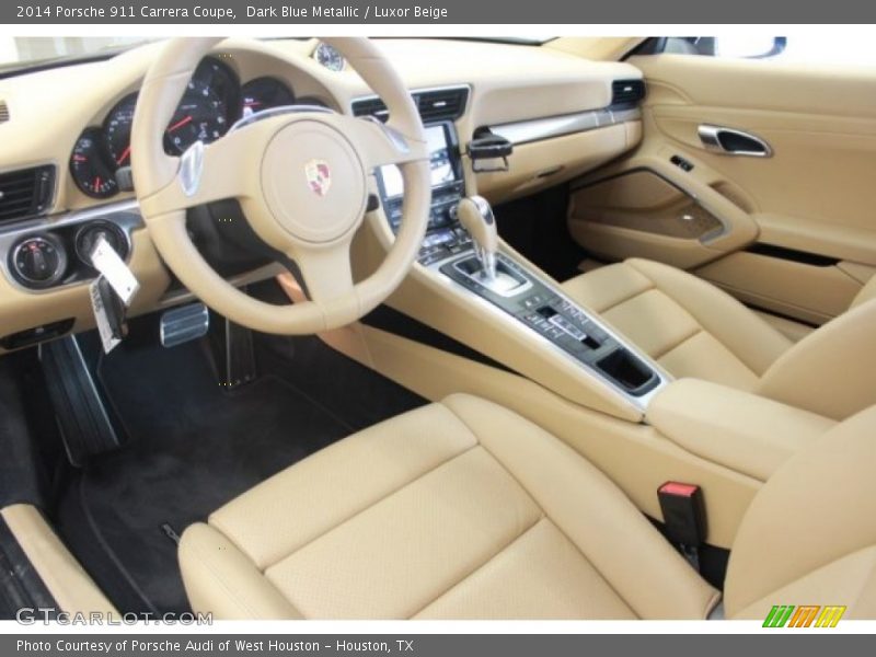 Luxor Beige Interior - 2014 911 Carrera Coupe 