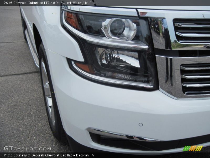 Summit White / Jet Black 2016 Chevrolet Suburban LTZ 4WD