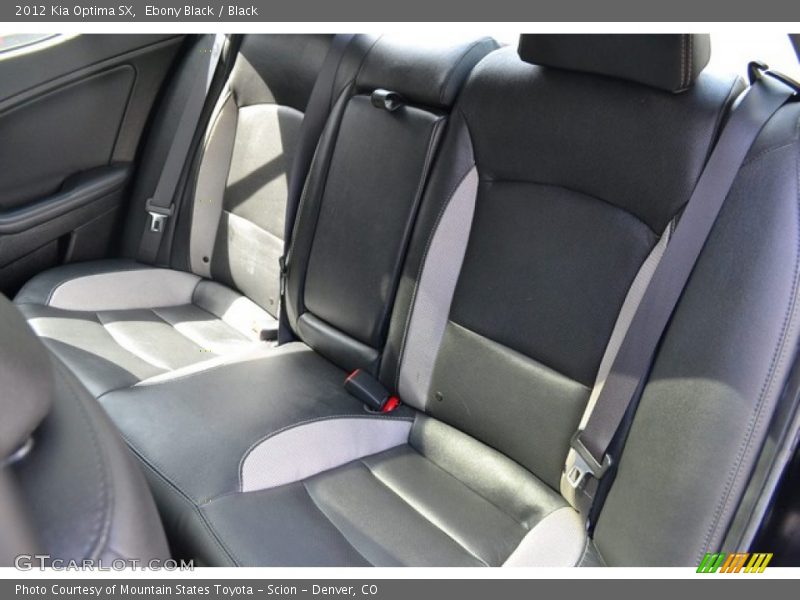 Ebony Black / Black 2012 Kia Optima SX