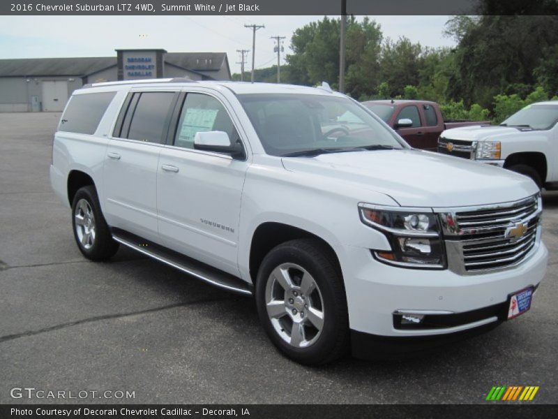 Summit White / Jet Black 2016 Chevrolet Suburban LTZ 4WD