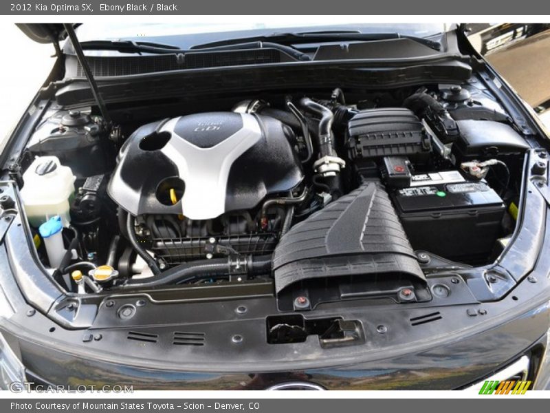 Ebony Black / Black 2012 Kia Optima SX