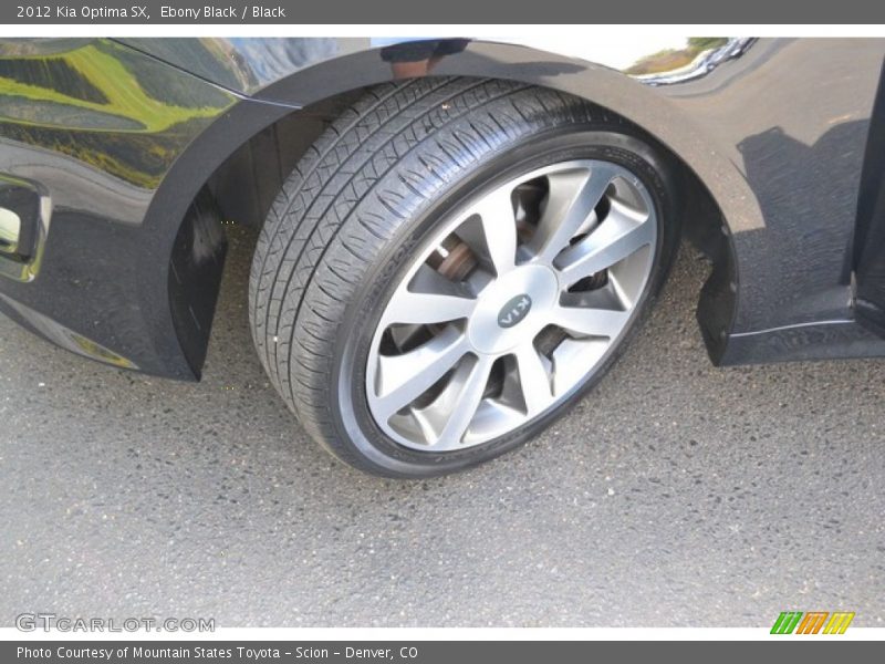 Ebony Black / Black 2012 Kia Optima SX