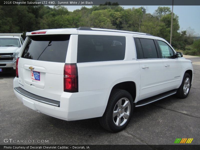 Summit White / Jet Black 2016 Chevrolet Suburban LTZ 4WD