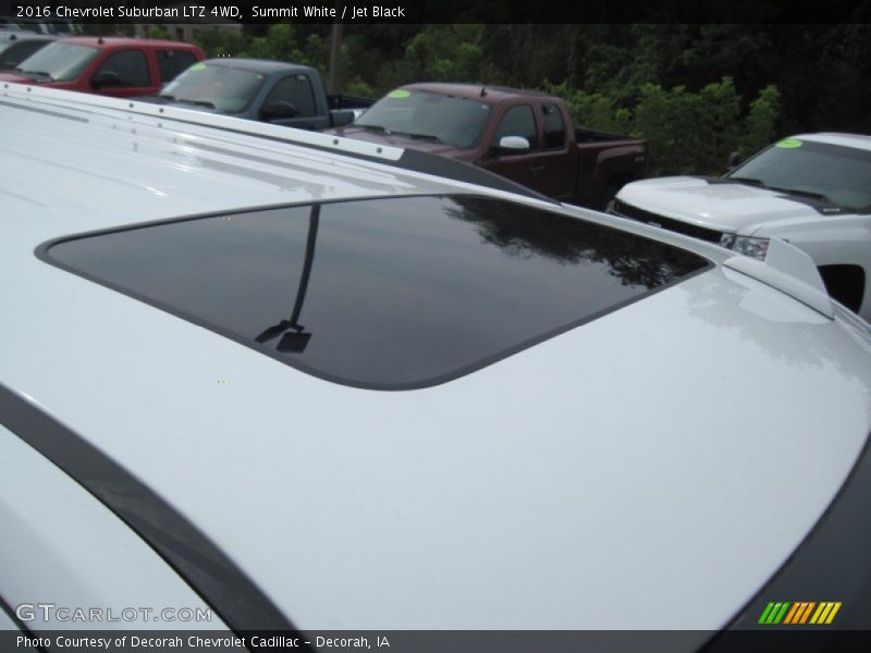 Summit White / Jet Black 2016 Chevrolet Suburban LTZ 4WD